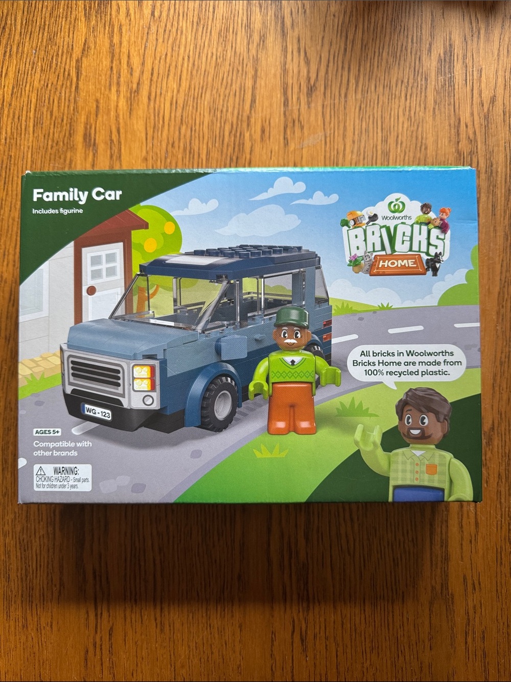 Woolworths Bricks Home Family Car Building Set